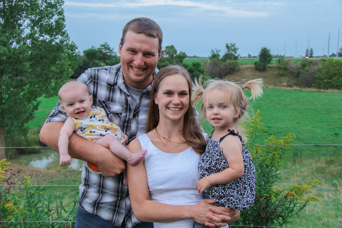 Pasture raised chicken farmers from Back to Nature Organics - Frank and Carrie.